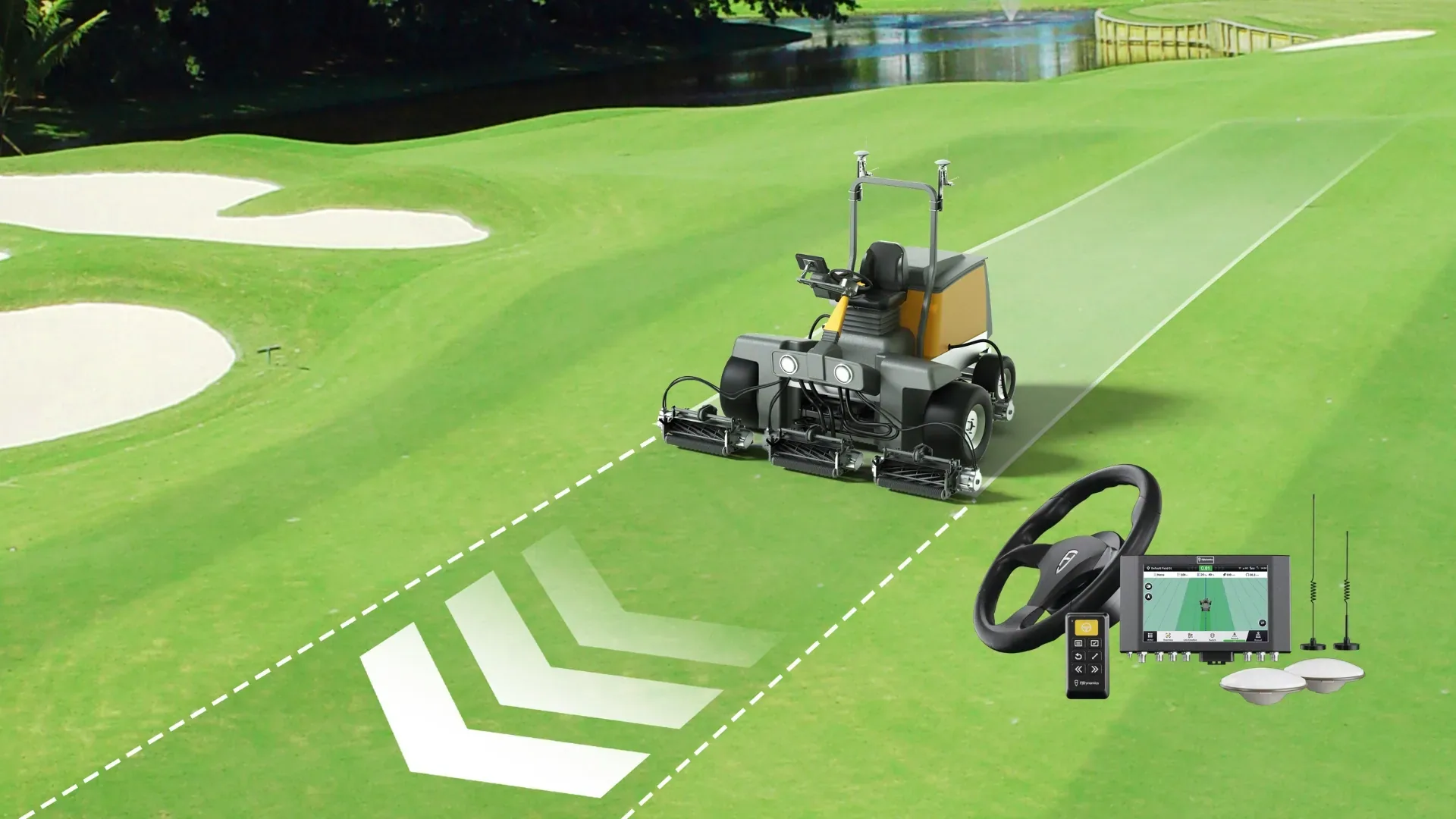 FJD MS100 Mower Kit