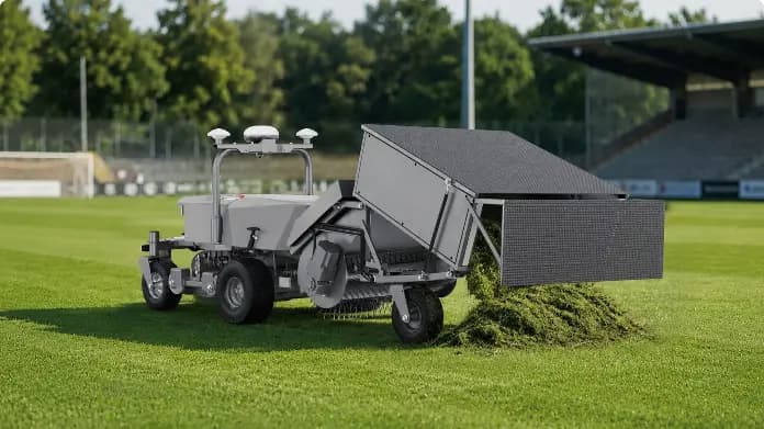 Automated Grass Collection & Disposal