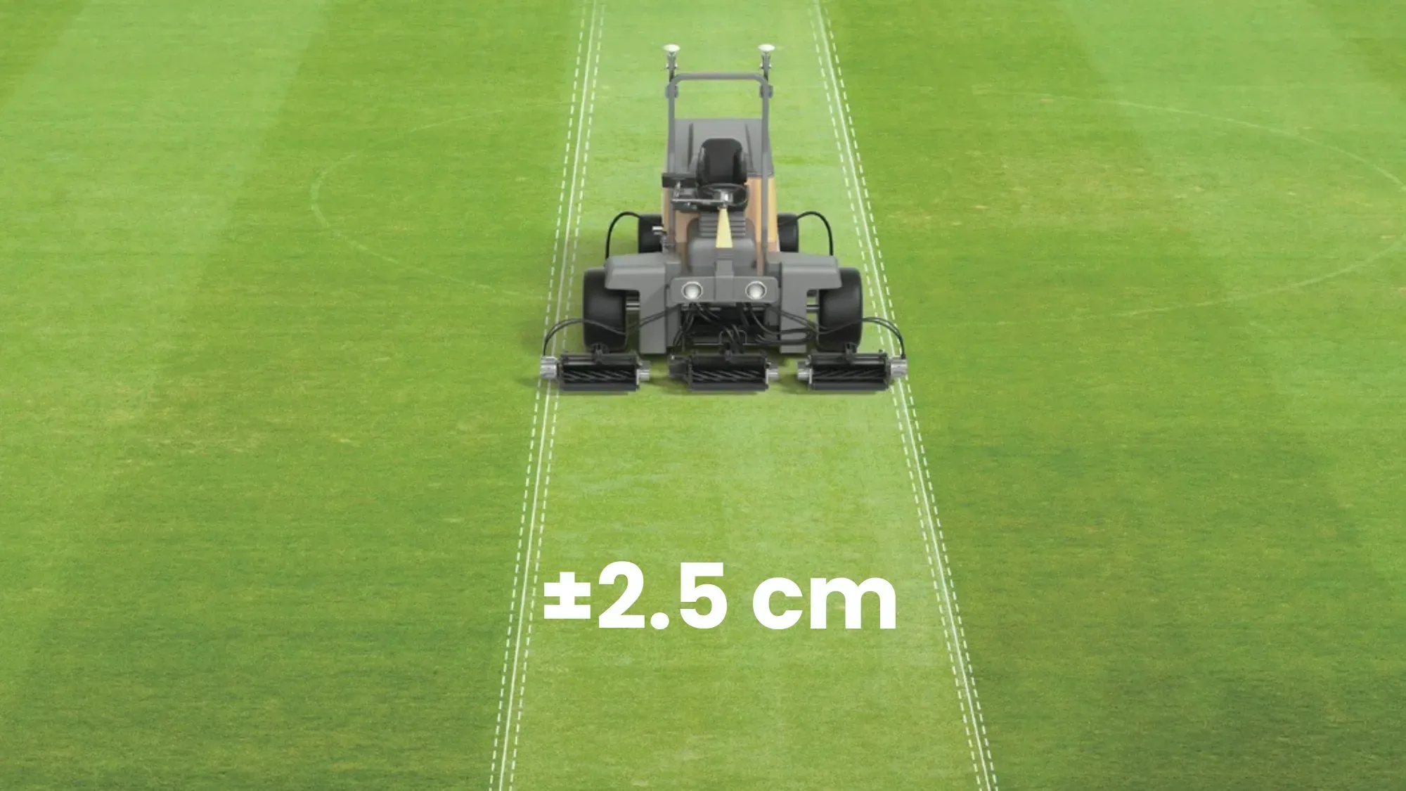 Superior Mowing Accuracy